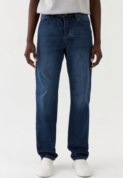 Jeans Sauvage Denim dalla vestibilità comoda Dunkelblau