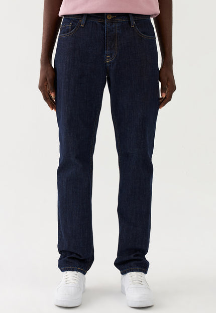 Sauvage Denim Tapered Fit Jeans Blau