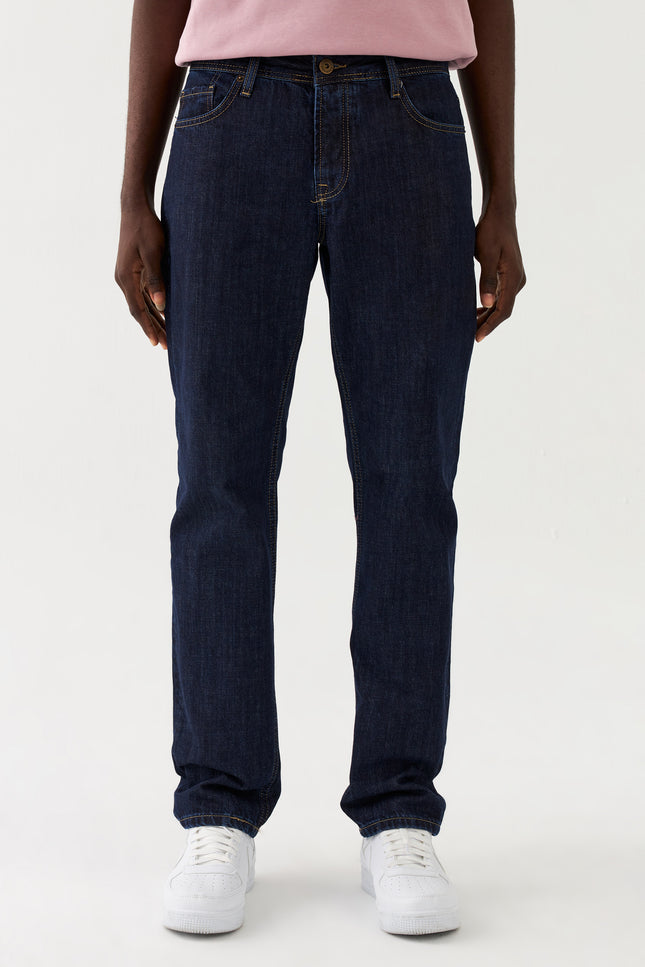 Sauvage Denim Tapered Fit Jeans Blau