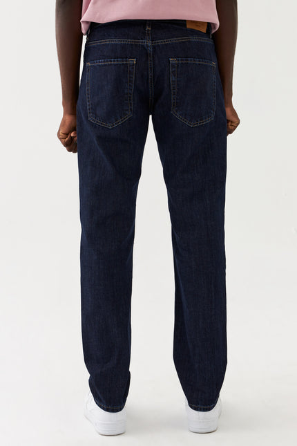 Sauvage Denim Tapered Fit Jeans Blau