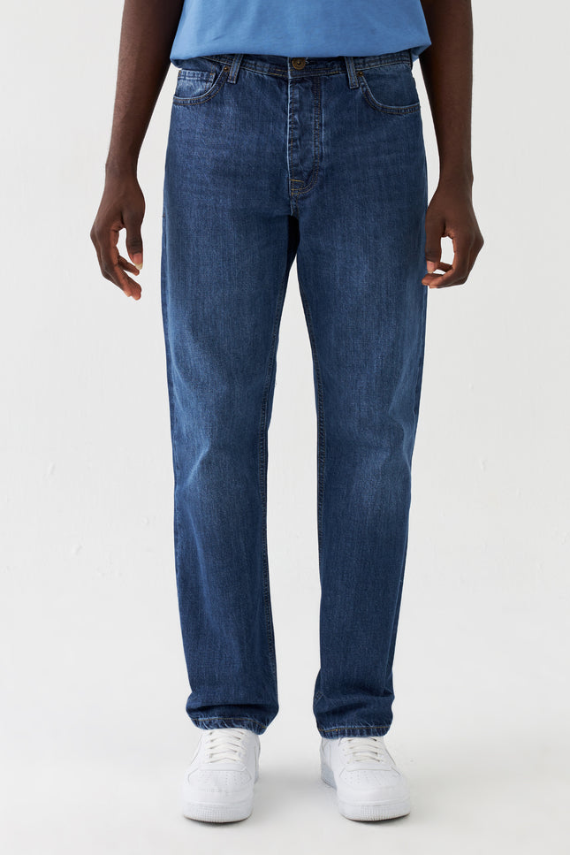 Sauvage Denim Relaxed Fit Jeans Blau