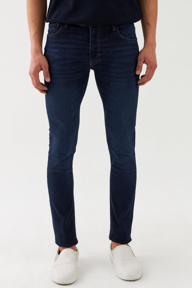 Sauvage Denim Skinny Fit Jeans Blau