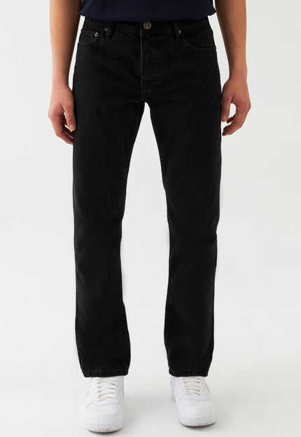 Jeans Sauvage Denim affusolati color nero