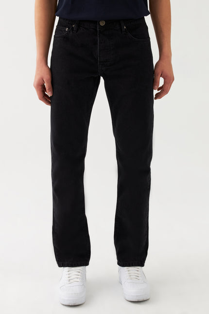 Jeans Sauvage Denim affusolati color nero