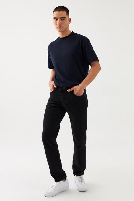 Jeans Sauvage Denim affusolati color nero