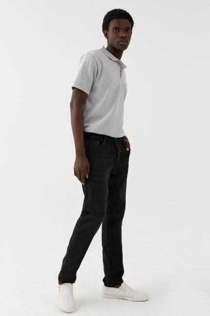 Sauvage Denim Regular Fit Jeans Schwarz