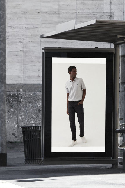 Sauvage Denim Jean <strong>Coupe Regular</strong> Noir