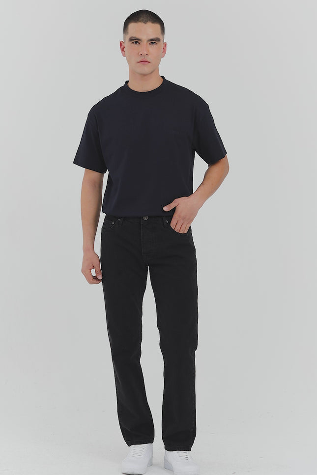 Sauvage Denim Tapered Fit Jeans Schwarz